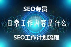 seo每天工作内容是什么？工作计划流程